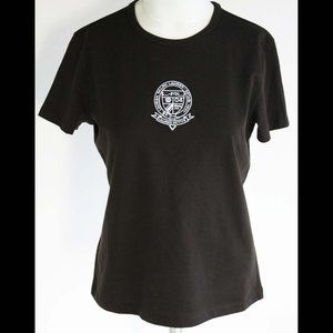 Lauren Ralph Lauren Top Ladies Tee Size S Dark Brown New With Tags